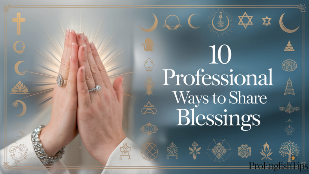 10 Other Ways to Say “God Bless You”