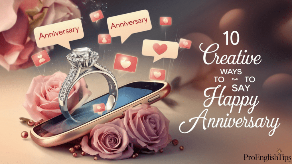 10 Creative Ways to Say Happy Anniversary