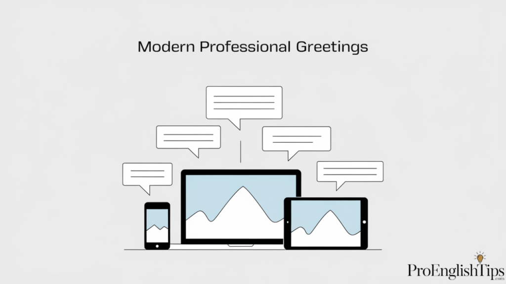 God Bless You: Modern Professional Greetings