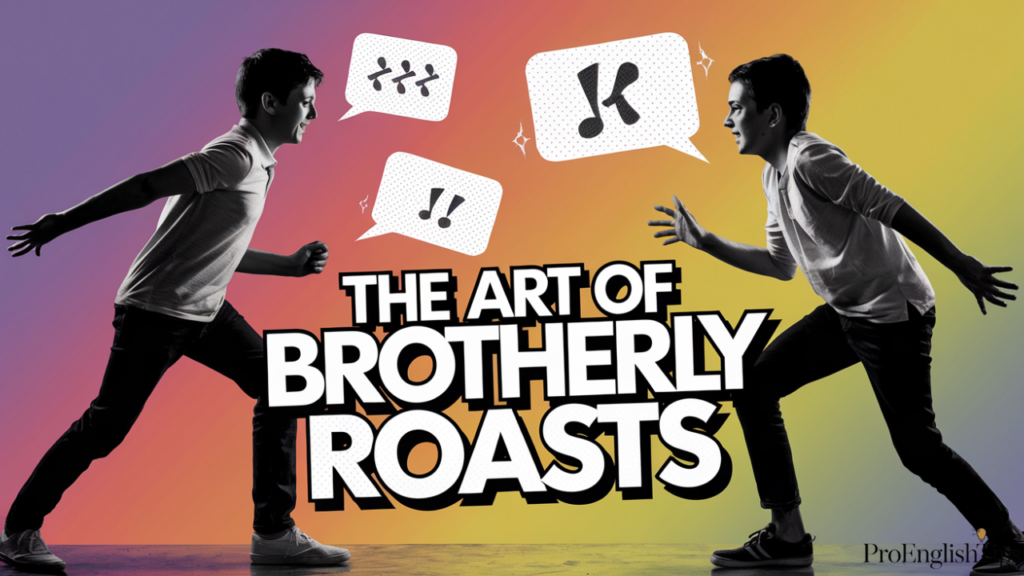 The Art of Brotherly Roasts