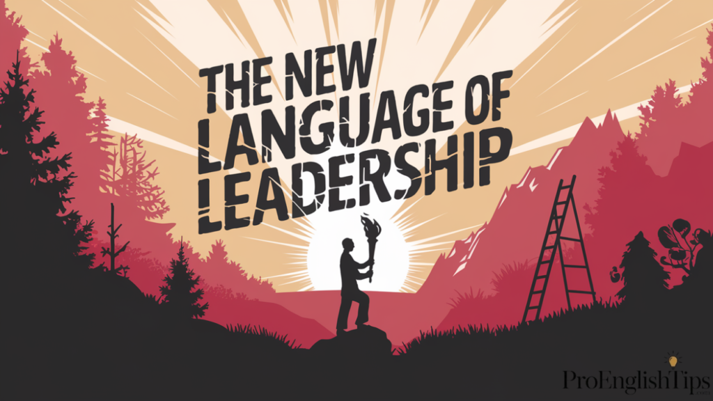  'The New Language of Leadership'