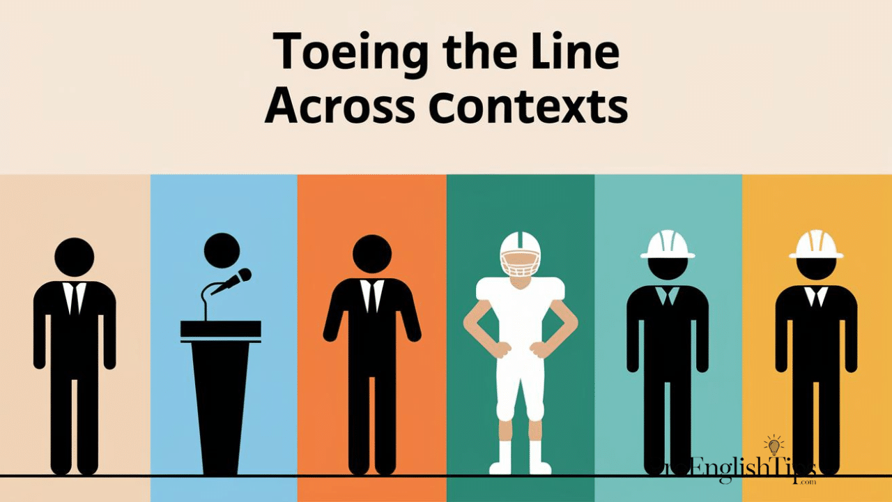Toeing The Line Or Towing The Line “Tow the Line” vs. “Toe the Line”: Which is Correct? - Pro English Tips