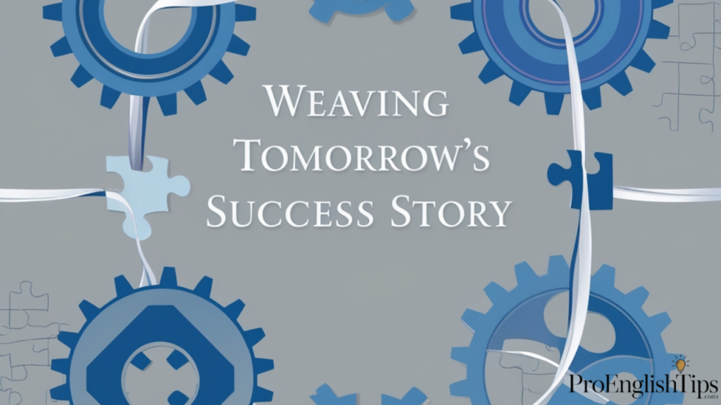 'Weaving Tomorrow's Success Story'
