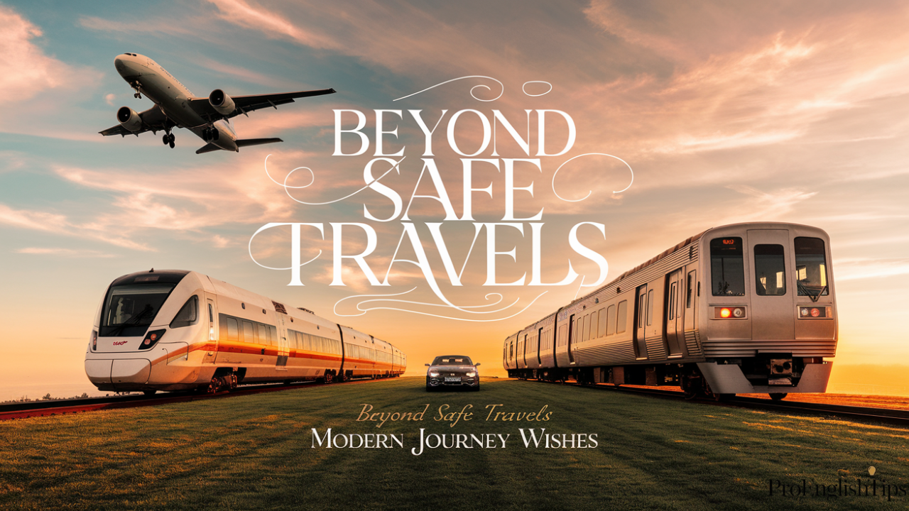 'Beyond Safe Travels: Modern Journey Wishes'