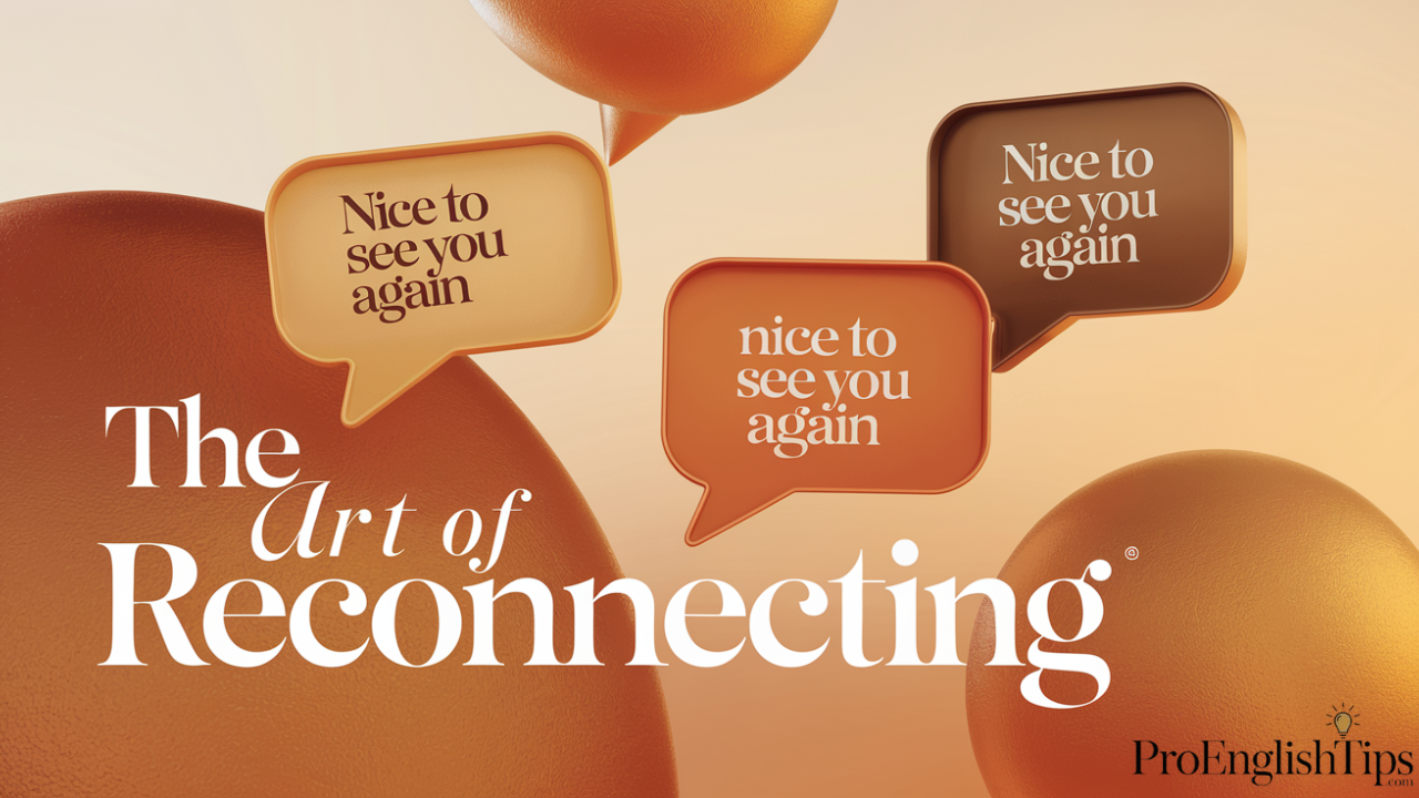 The Art of Reconnecting'