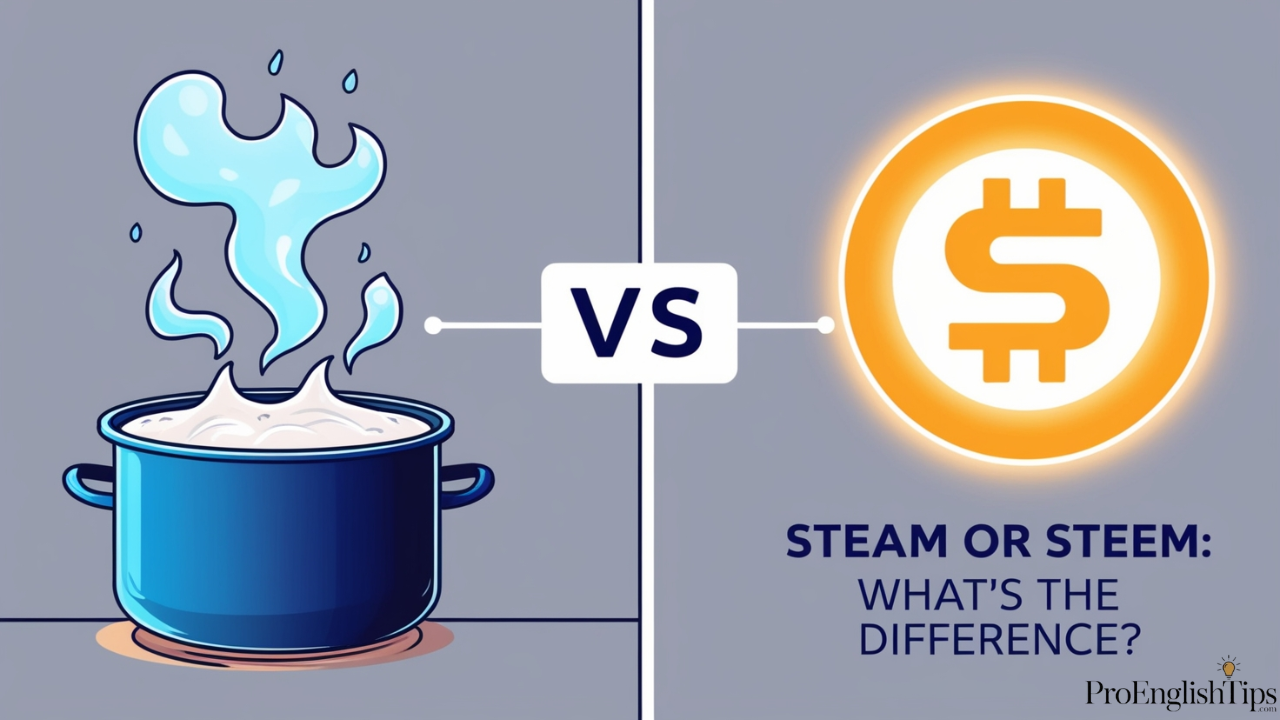 'Steam Or Steem: What's The Difference?