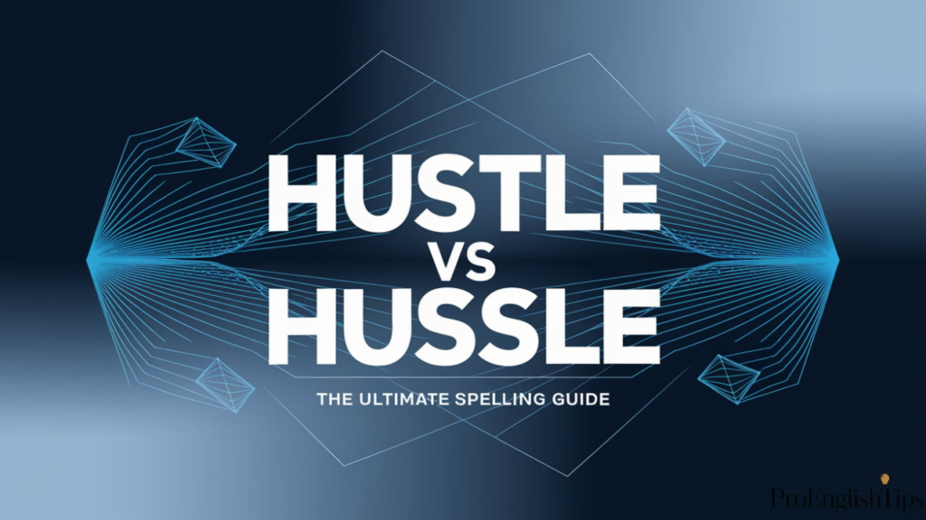 "HUSTLE vs HUSSLE"