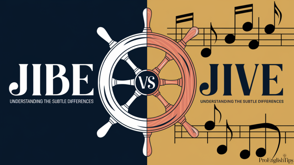 "JIBE vs JIVE"