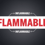 'INFLAMMABLE' or 'FLAMMABLE'