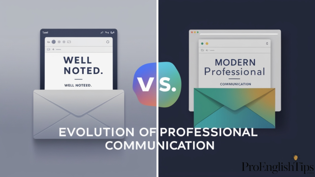 'Evolution of Professional Communication'