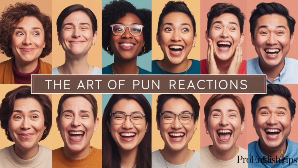  'The Art of Pun Reactions'