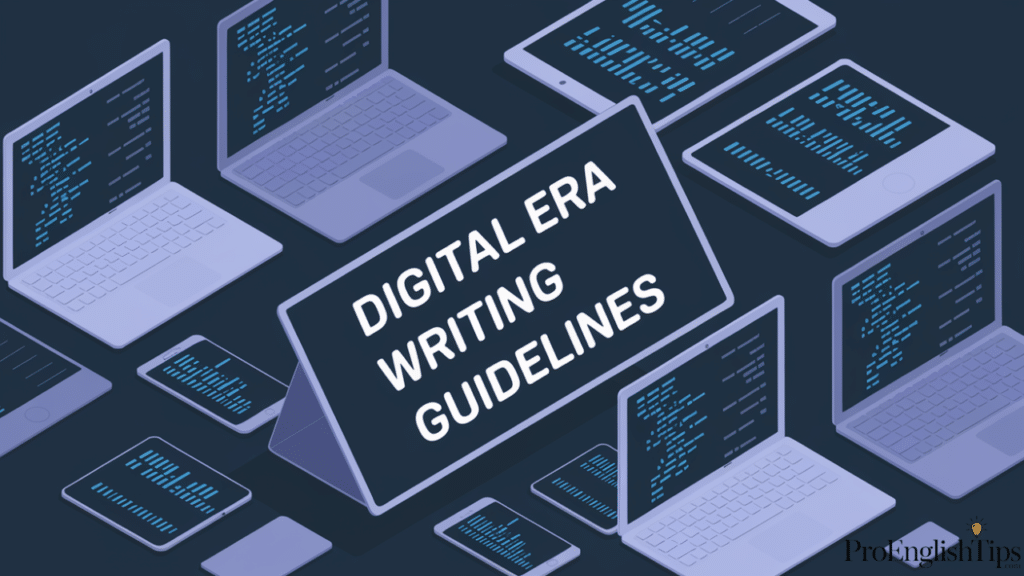 'Digital Era Writing Guidelines