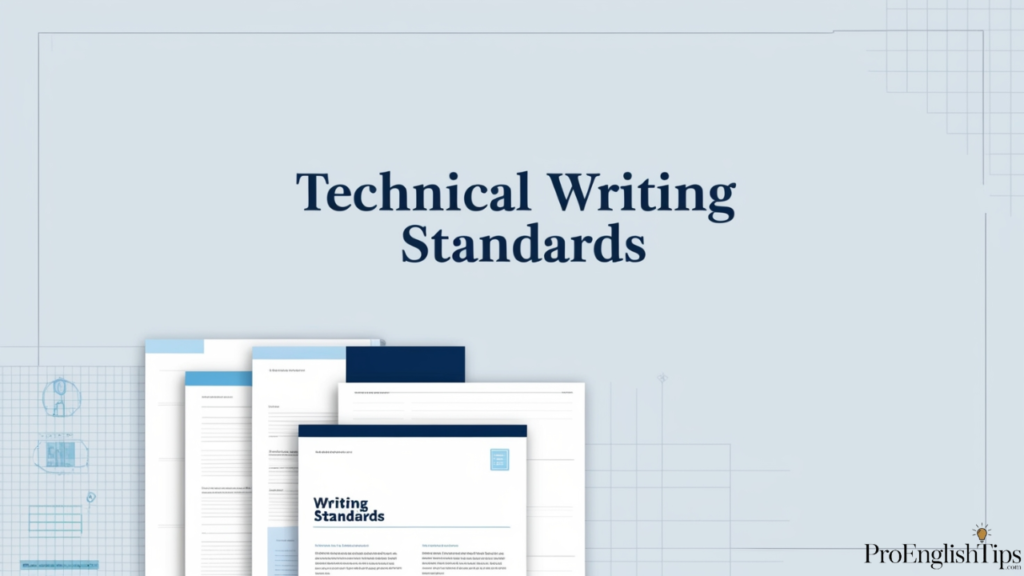 "Technical Writing Standards"