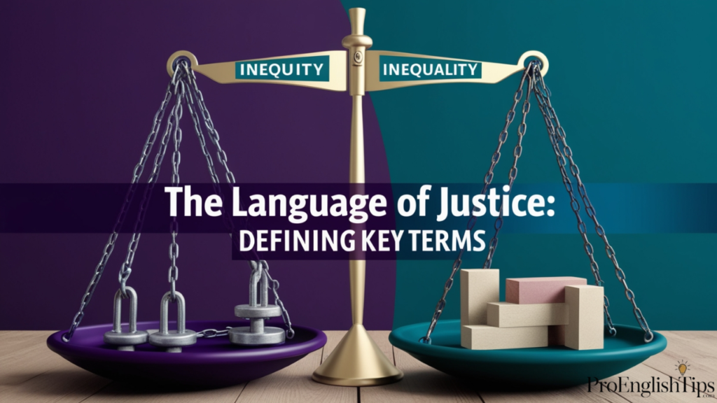 "The Language of Justice: Defining Key Terms"