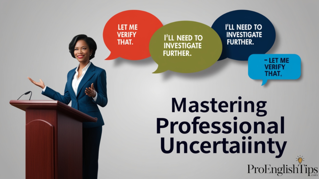  'Mastering Professional Uncertainty' 