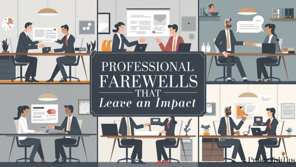 Professional Farewells That Leave an Impact'