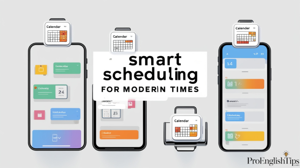 'Smart Scheduling for Modern Times'