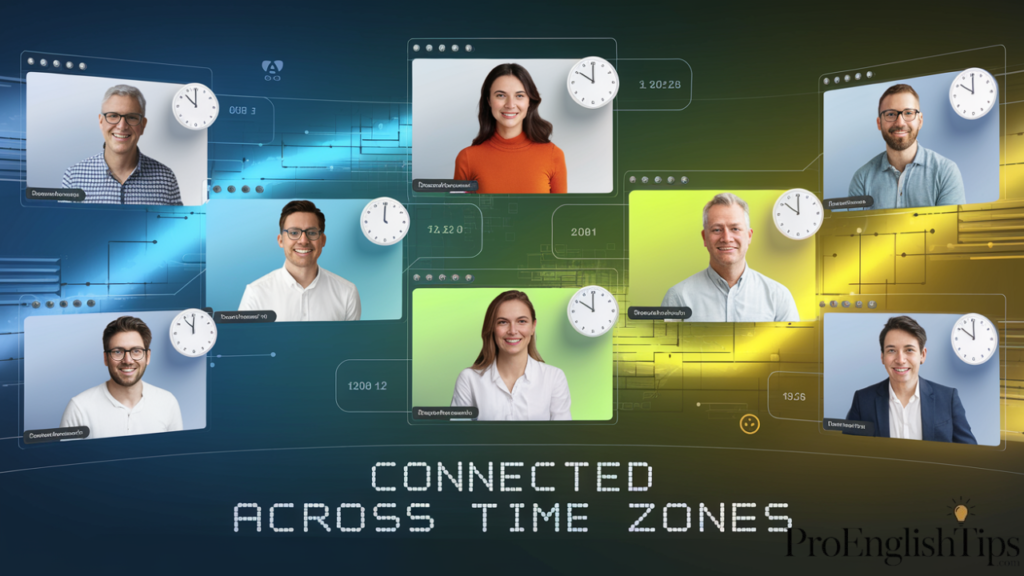  'Connected Across Time Zones'