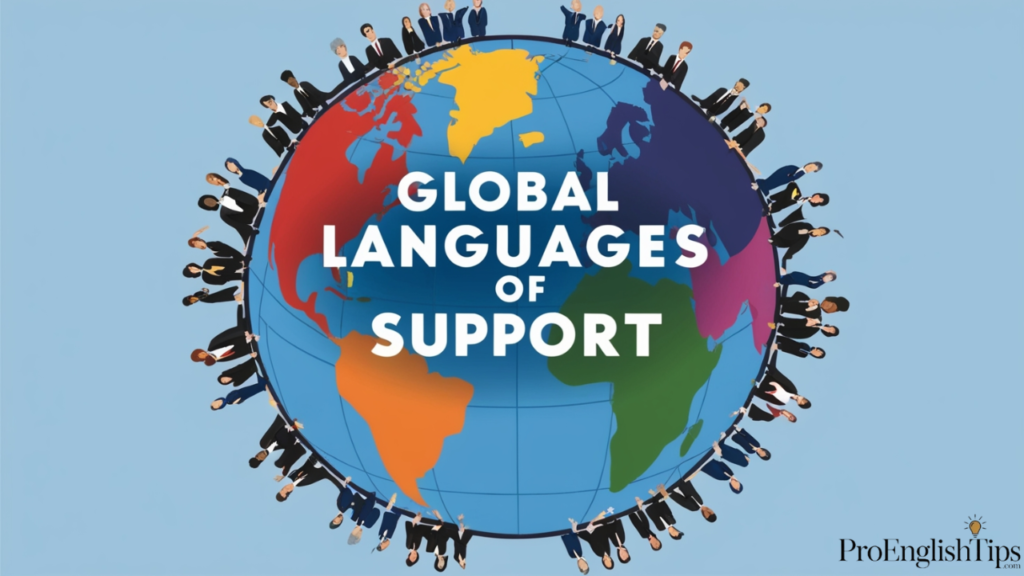 'Global Languages of Support'