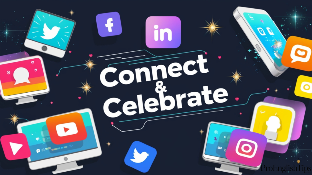 Have fun with your friends: 'Connect & Celebrate' 