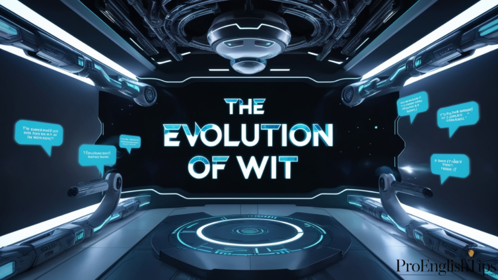  'The Evolution of Wit'