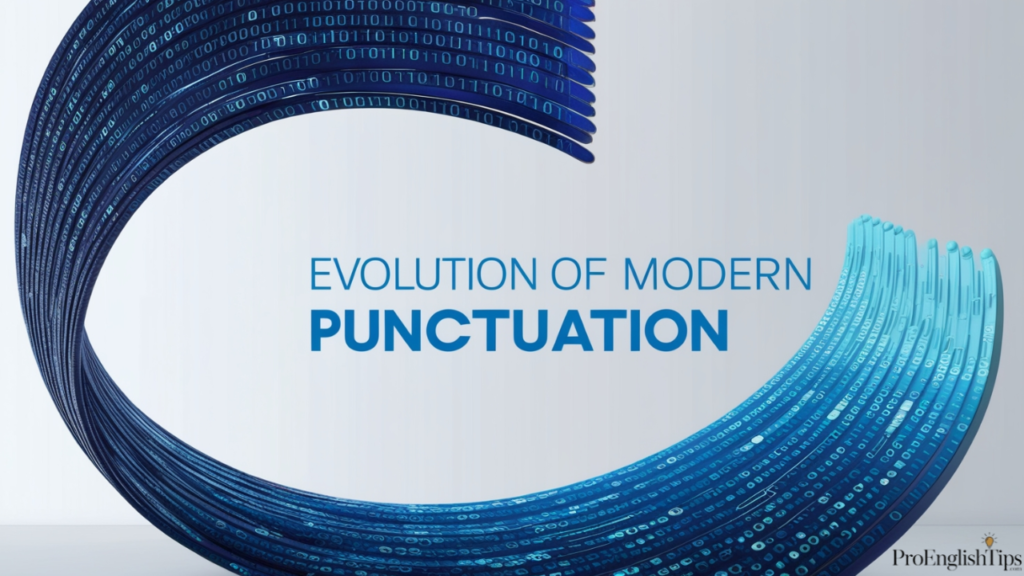  'Evolution of Modern Punctuation'