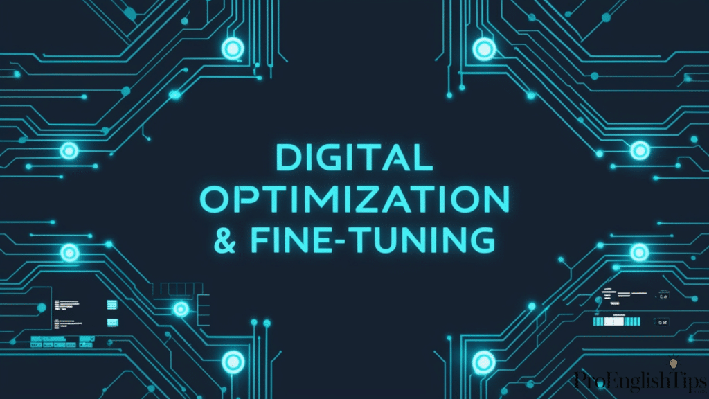 "Digital Optimization & Fine-Tuning"