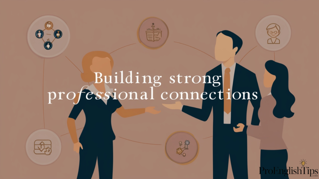  'Building Strong Professional Connections' 
