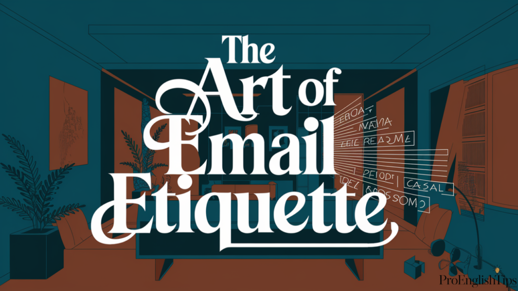 The Art of Email Etiquette