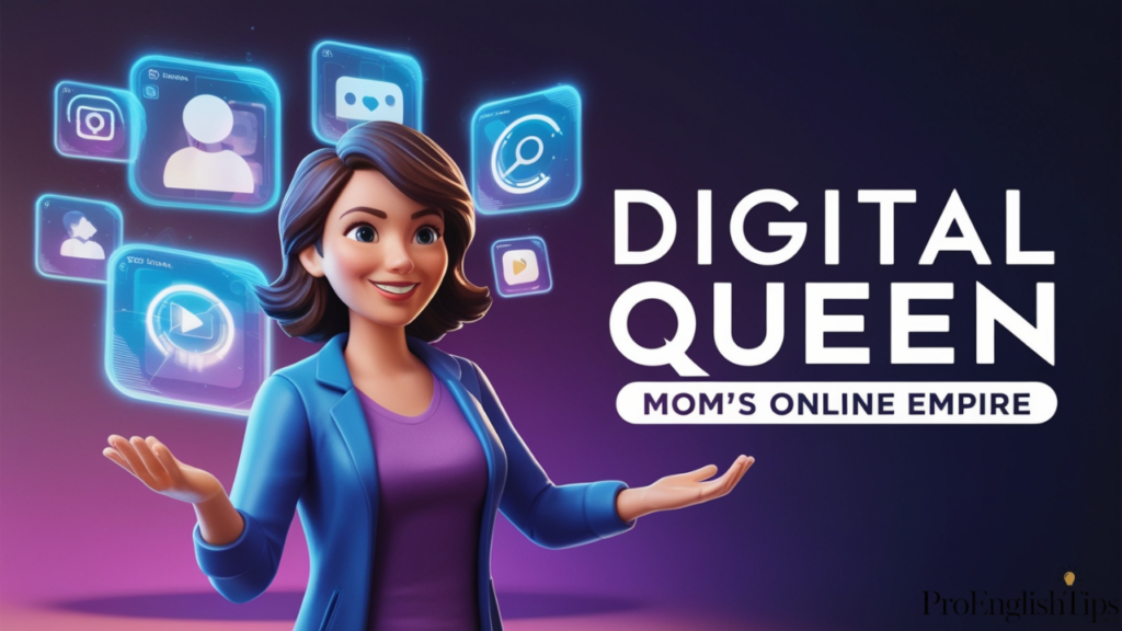  'Digital Queen: Mom's Online Empire' 