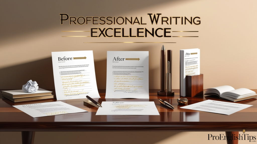 "Professional Writing Excellence"