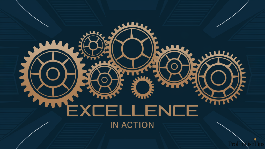  Excellence in action