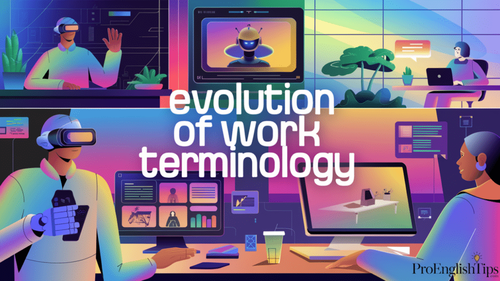 Full Time or Full-Time
 'Evolution of Work Terminology'