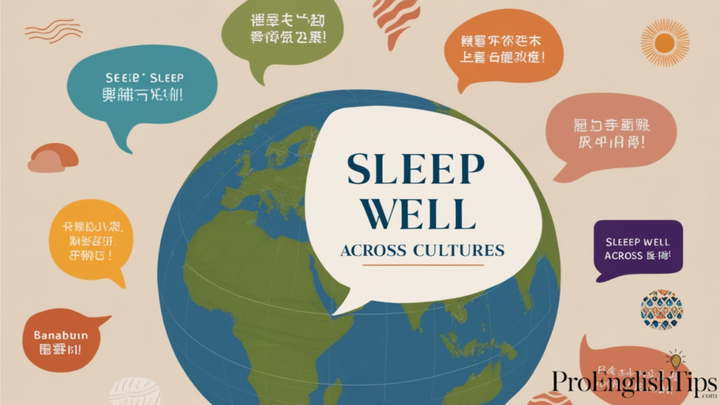 'Sleep Well Across Cultures'
