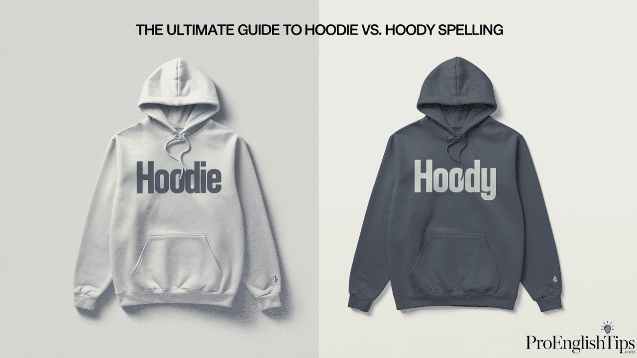 'The Ultimate Guide to Hoodie vs. Hoody Spelling'