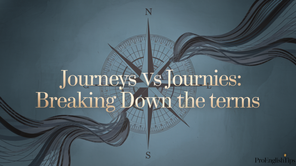 'Journeys vs Journies: Breaking Down The Terms'