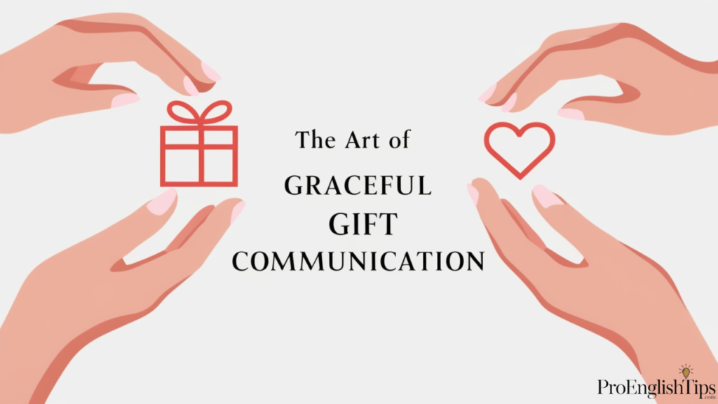 The Art of Graceful Gift Communication