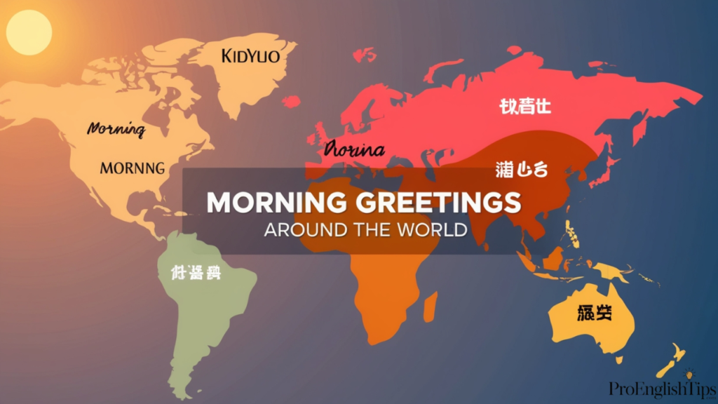 "Morning Greetings Around the World"