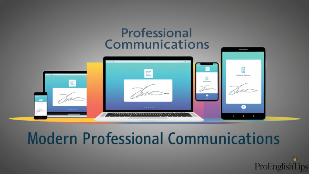 'Modern Professional Communications'