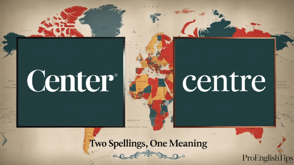 Center or Centre