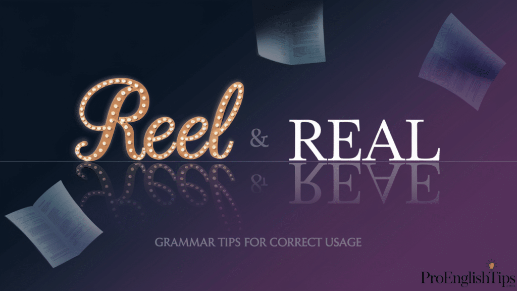 "Reel vs Real"