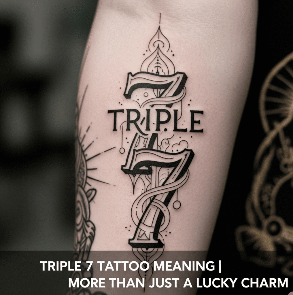 Triple 7 Tattoo Meaning
